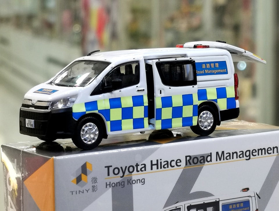 Tiny City 164 Die-cast 1:64 Model Car Toyota Hiace H300 Road Management