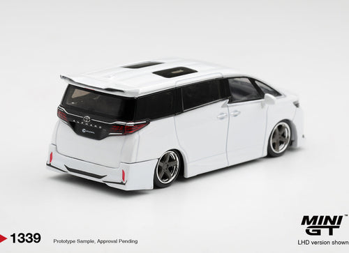 Load image into Gallery viewer, (Pre-order) Mini GT #1339 Toyota Alphard 40 KUHL White RHD Diecast Model Car
