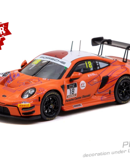 (Pre-order) Tarmac Works 1/64 Porsche 911 GT3 R Suzuka 1000km GT Challenge 2025