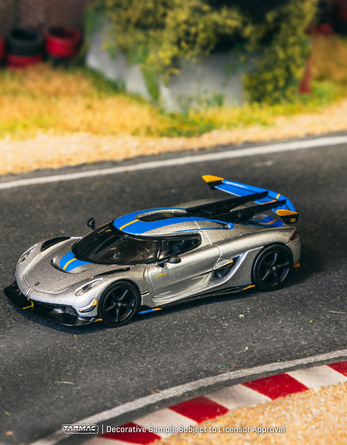 Load image into Gallery viewer, Tarmac Works 1/64 Koenigsegg Jesko Attack Silver Diecast Model Car
