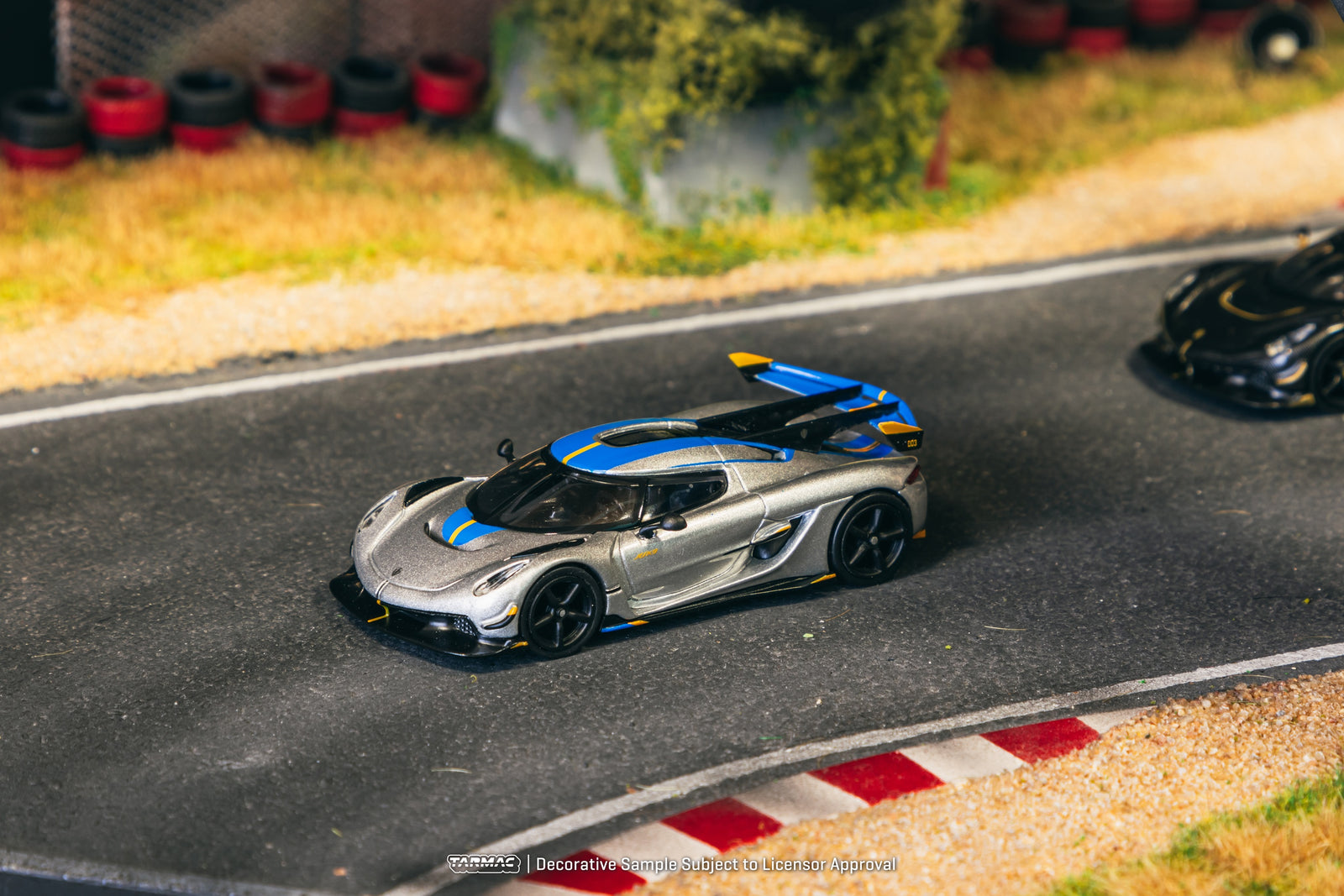 Tarmac Works 1/64 Koenigsegg Jesko Attack Silver Diecast Model Car