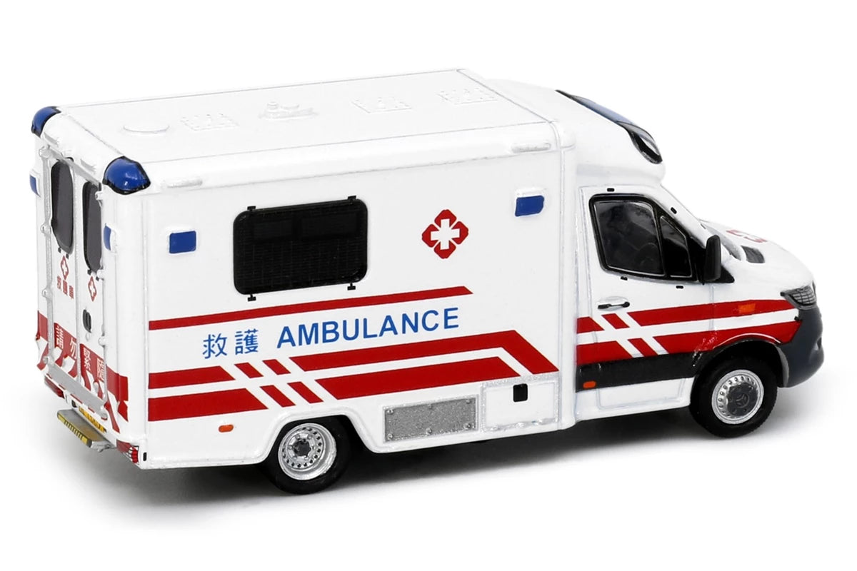 Tiny City L47 Die-cast Model Car - 1/76 MERCEDES-BENZ Sprinter FL White