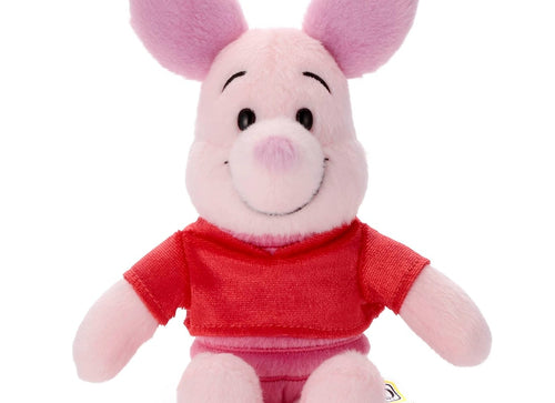 Load image into Gallery viewer, Takara Tomy Arts Disney Winnie the Pooh 100th Annivers. Red Shirt Plush S Piglet
