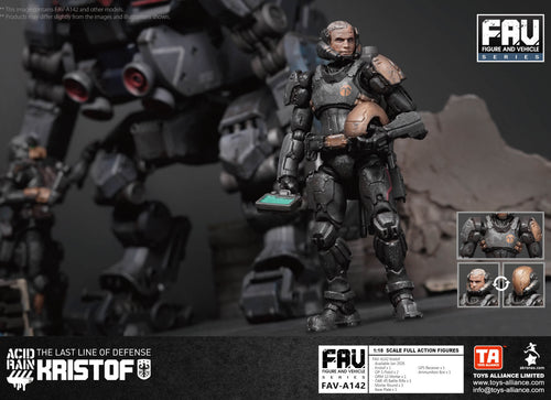 Load image into Gallery viewer, Toys Alliance 1/18 Acid Rain FAV-A142 Kristof Action Figure
