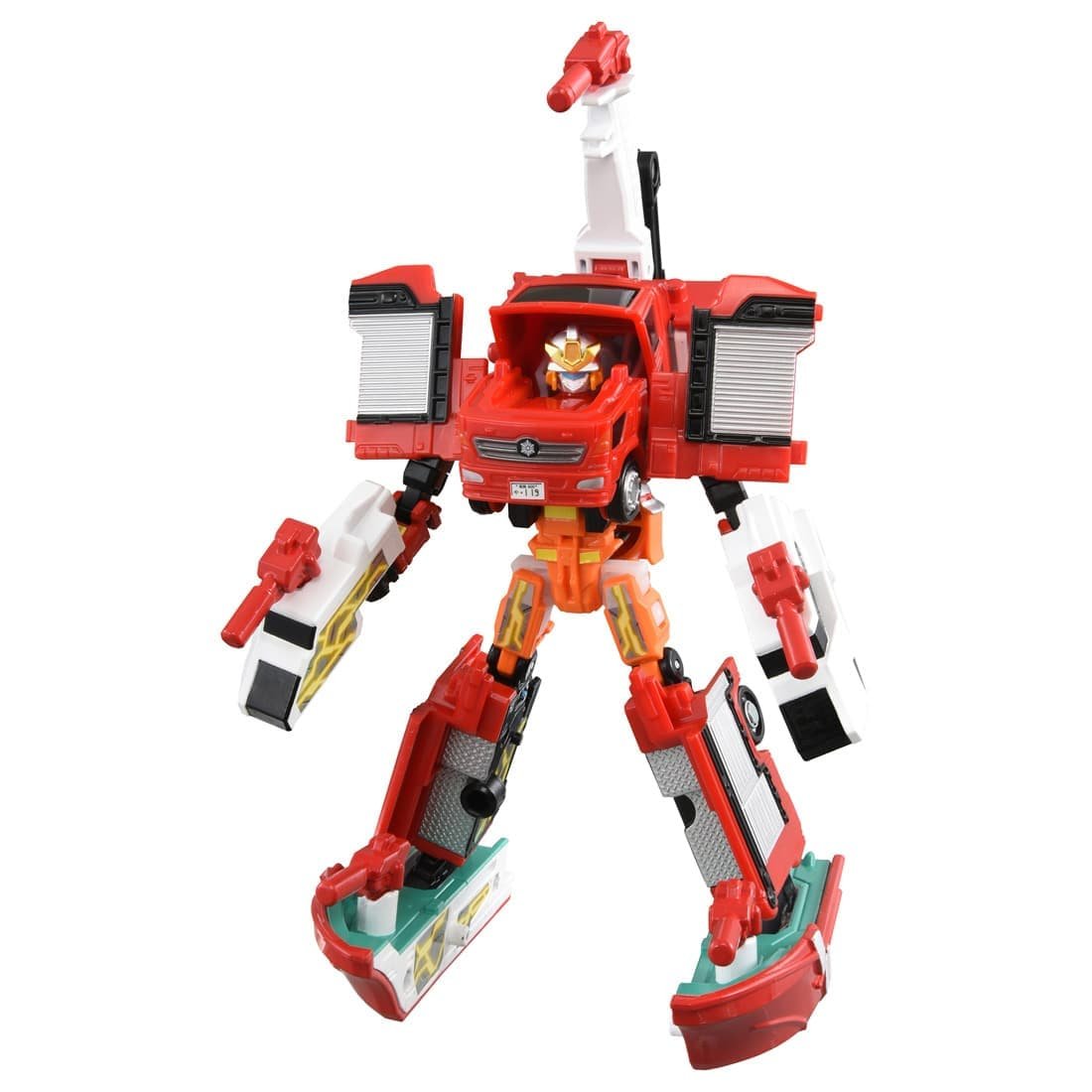 Takara Tomy Tomica Jobraver TJBDX Unite Fire Braver Fire Engine & Boat Set