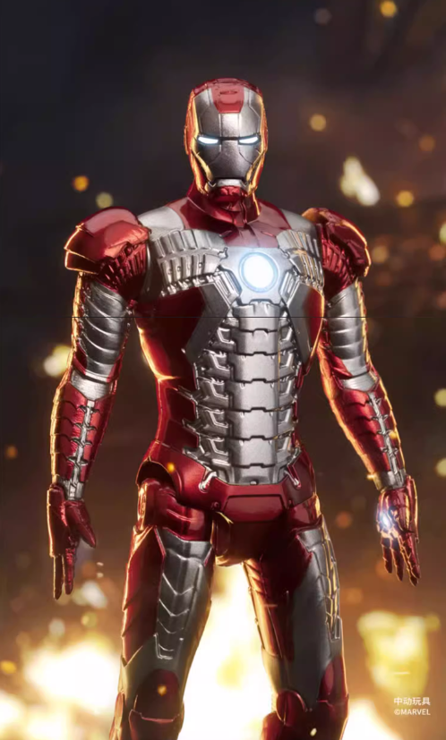 ZD Toys Marvel Avengers 4-inch Iron Man MK5 Action Figure