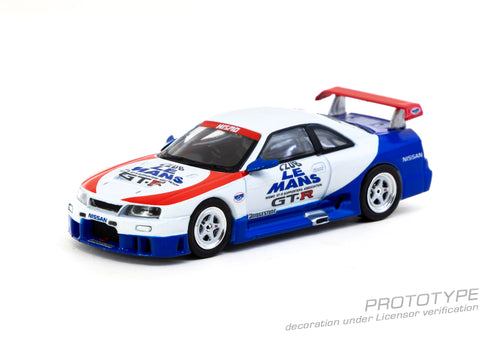 Load image into Gallery viewer, Tarmac Works 1/64 Nissan NISMO GT-R LM Test Car Diecast Model
