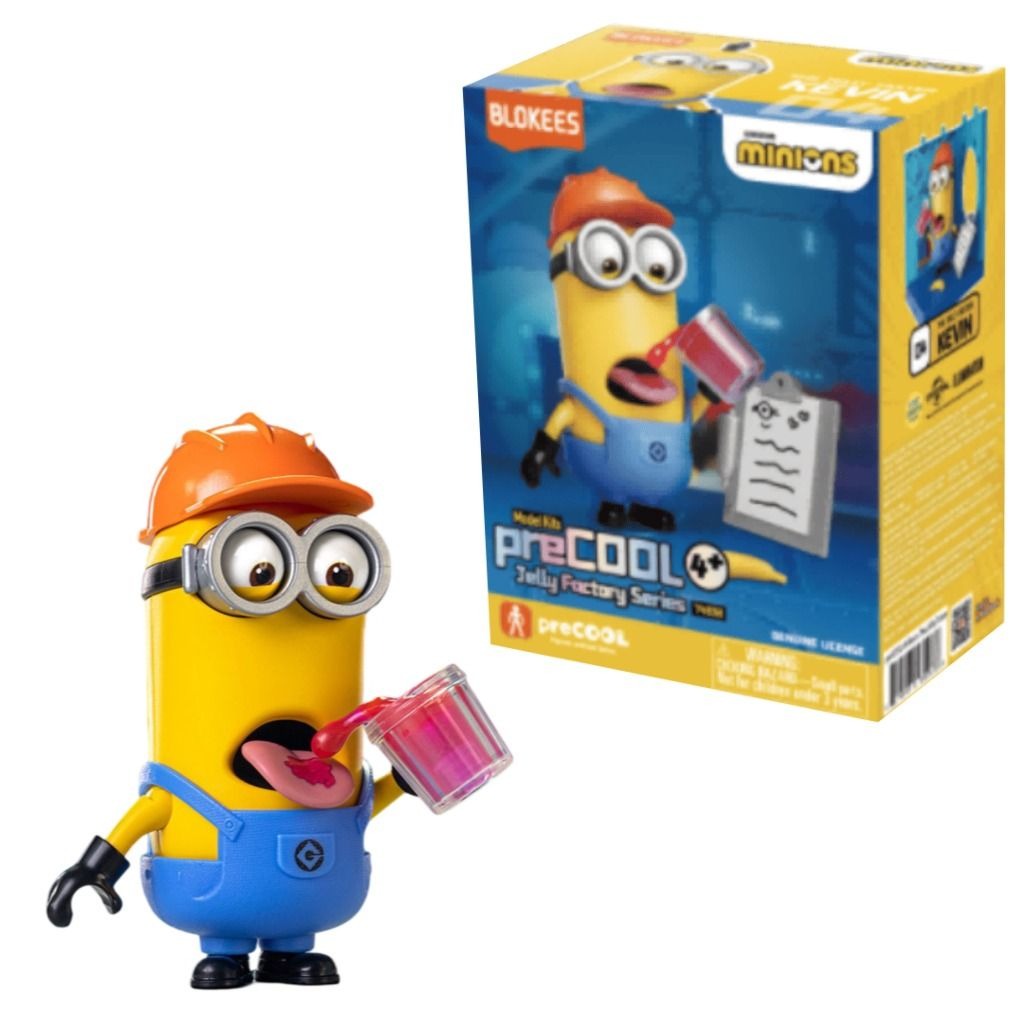Blokees Minions PreCool Jelly Factory Kevin the Jelly Taster Model Kit - #4
