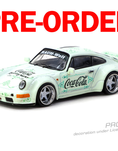 (Pre-order) Tarmac Works 1/64 RWB 964 Coca-Cola Diecast Model Car
