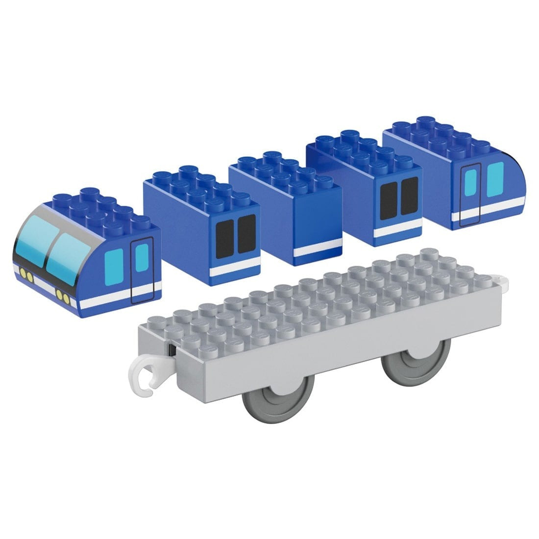Takara Tomy Tomica Plarail Blocks Freight train set