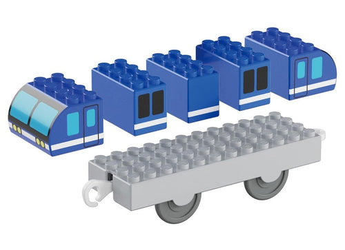 Load image into Gallery viewer, Takara Tomy Tomica Plarail Blocks Freight train set
