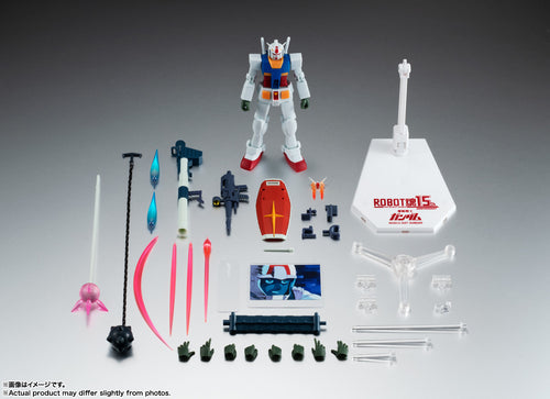 Load image into Gallery viewer, Bandai THE ROBOT SPIRITS SIDE MS RX-78-2 GUNDAM ver. A.N.I.M.E 15th
