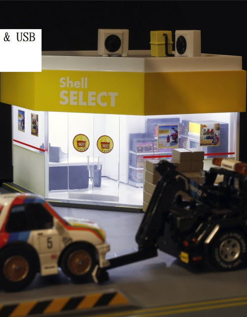Load image into Gallery viewer, TinyQ - BQ08 Shell Hong Kong Petrol Station Diorama
