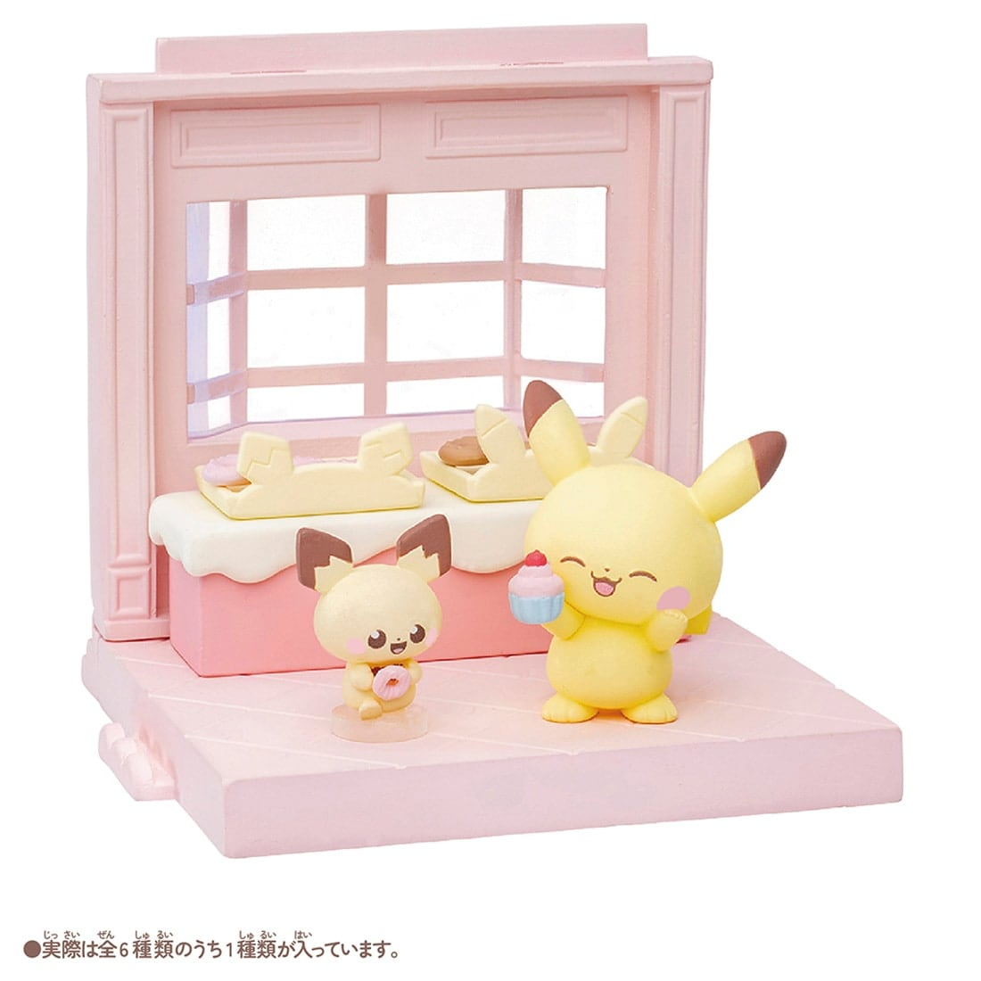 Takara Tomy Pokemon - Pokepeace Collection House ~Sweets shop~ (Full set of 6)