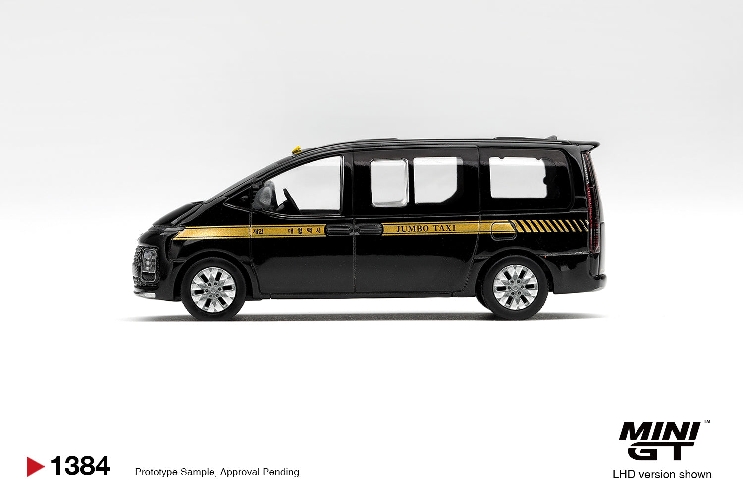 (Pre-order) Mini GT #1384 Hyundai Staria TAXI Diecast Model Car
