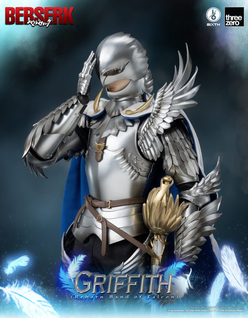 Load image into Gallery viewer, ThreeZero 1:6 BERSERK Griffith (Reborn Band of Falcon) Action Figure
