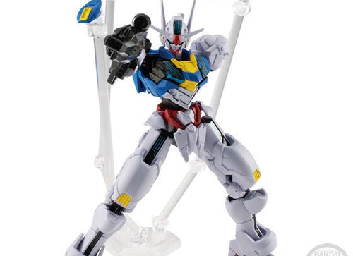 Load image into Gallery viewer, Bandai The Witch from Mercury G-FRAME FA GUNDAM AERIAL (PERMET SCORE SIX) Figure
