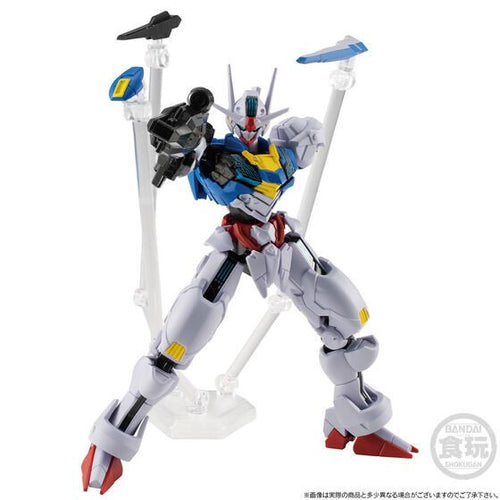 Load image into Gallery viewer, Bandai The Witch from Mercury G-FRAME FA GUNDAM AERIAL (PERMET SCORE SIX) Figure
