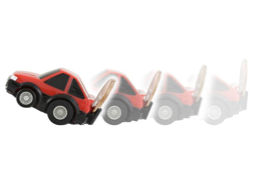 Load image into Gallery viewer, Takara Tomy Tomica ChoroQ Pull Back Diecast e-04 Toyota Corolla Levin (AE86)
