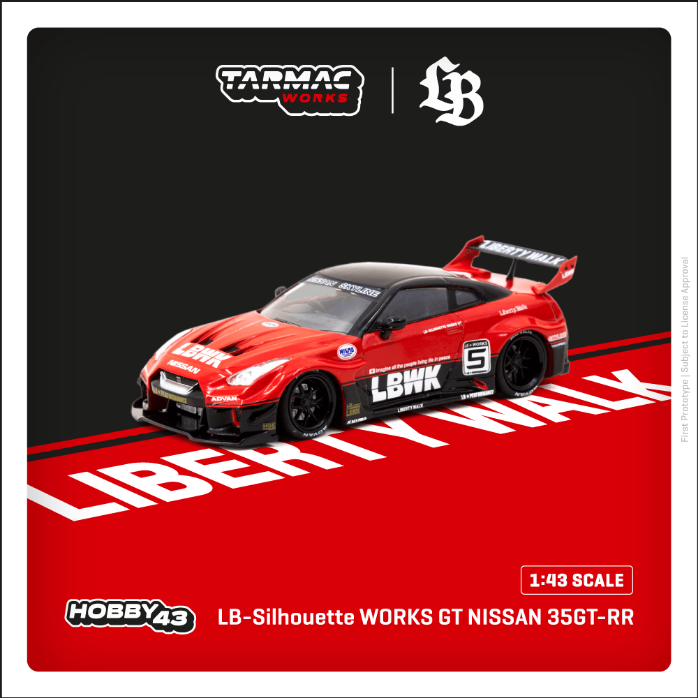 Tarmac Works 1/43 LB-Silhouette WORKS GT NISSAN 35GT-RR Silhouette
