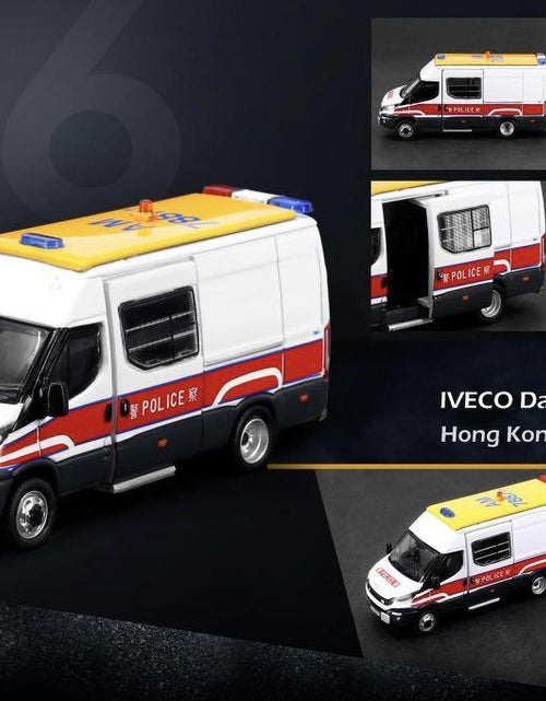 Load image into Gallery viewer, Tiny City 96 Die-cast Model Car - Iveco Daily Police Patrol Car TSD
