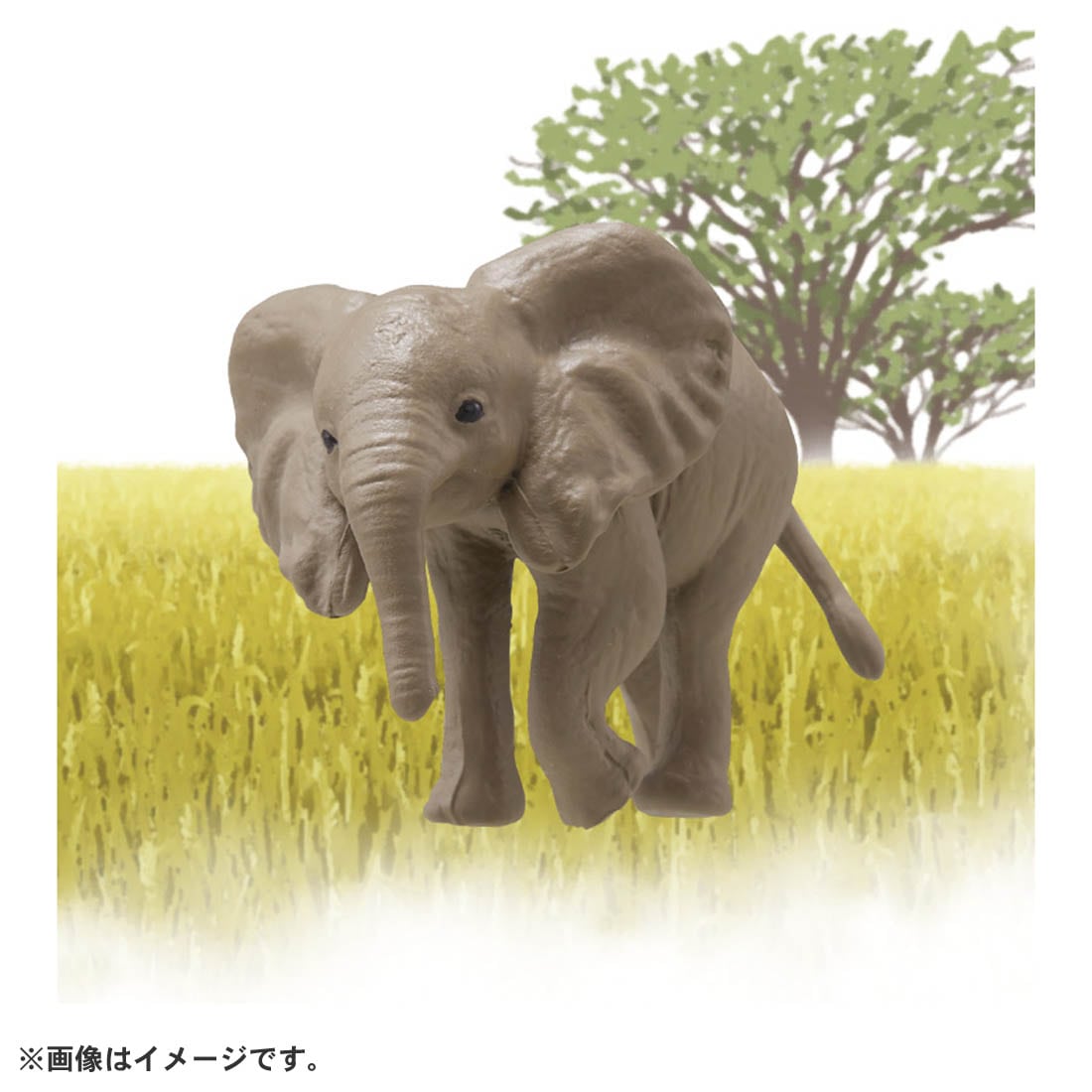 Takara Tomy ANIA animal Action Mini Figure - AC-02 Elephant (Child)