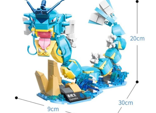 Load image into Gallery viewer, Keeppley Building Blocks Toy #B0110 : Pokemon Series - Gyarados Qman (481pcs)
