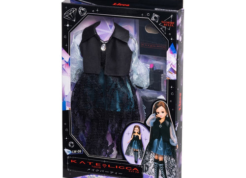 Load image into Gallery viewer, Takara Tomy Licca-chan Dress Set LW-09 KATE Licca Makeup Party (NO DOLL)
