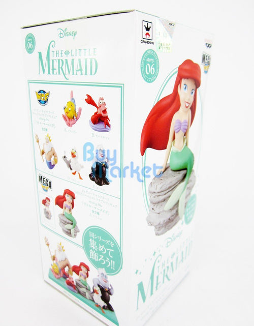 Load image into Gallery viewer, Banpresto Disney Characters MEGA WCF Story 6 The Little Mermaid Ariel Figure
