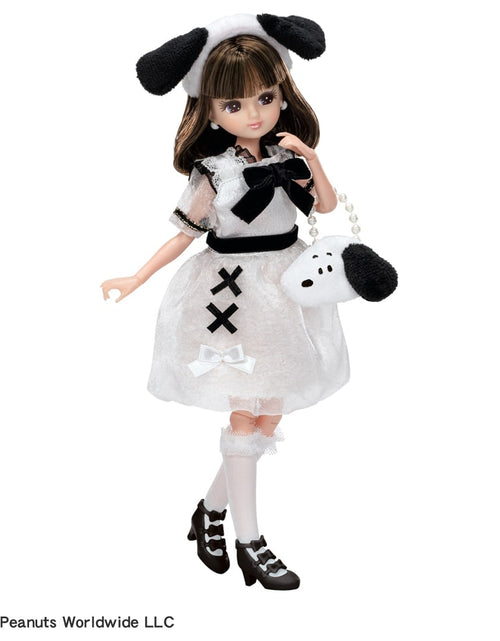 Load image into Gallery viewer, Takara Tomy Licca Rika-chan Photogenic PEANUTS 75years Anniversary Snoopy Style
