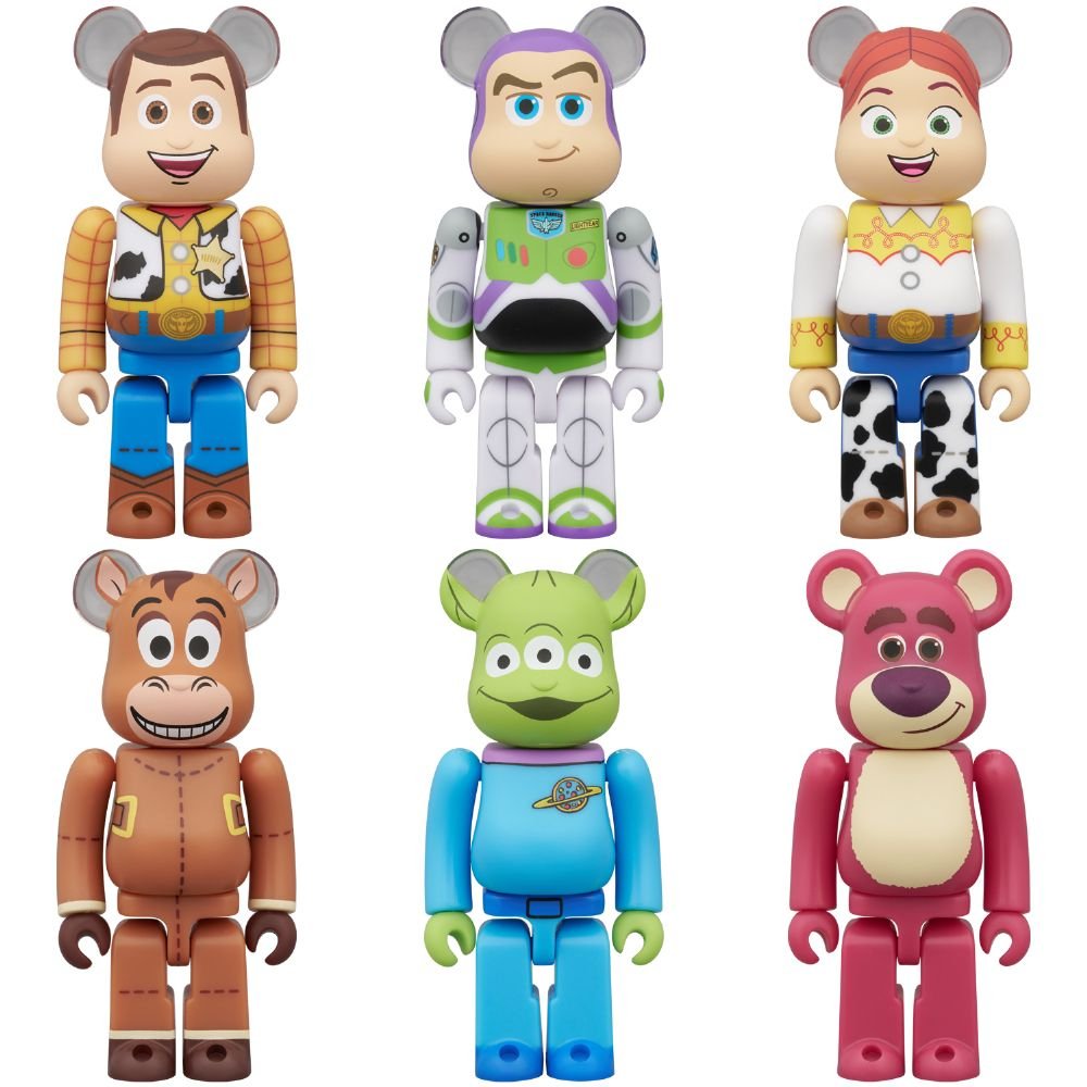 Medicom Toy BE@RBRICK BearBrick CHASE TOY STORY (FULL BOX 12 pieces)