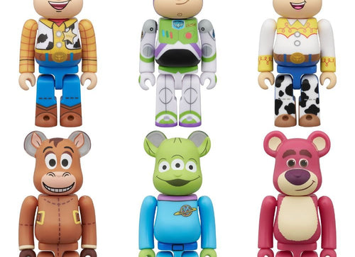 Load image into Gallery viewer, Medicom Toy BE@RBRICK BearBrick CHASE TOY STORY (FULL BOX 12 pieces)
