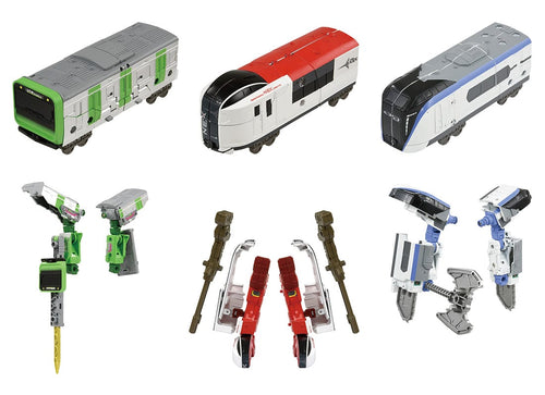 Load image into Gallery viewer, Takara Tomy Plarail Shinkalion Z Series - ZaiLiner Set
