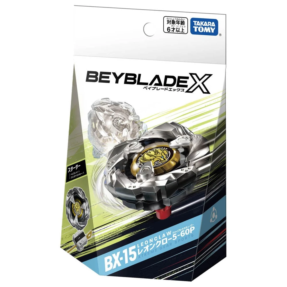 Takara Tomy Beyblade X Starter BX-15 Entry Leon Claw 5-60P