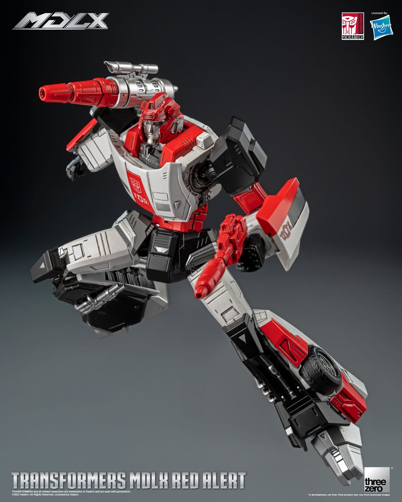 Threezero Transformers MDLX Red Alert Action Figure 20cm