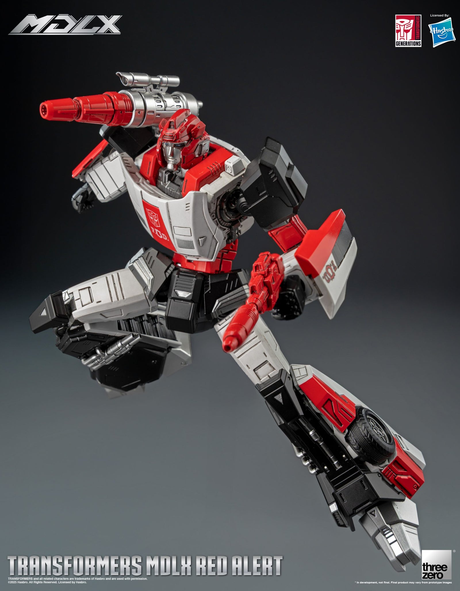 Threezero Transformers MDLX Red Alert Action Figure 20cm