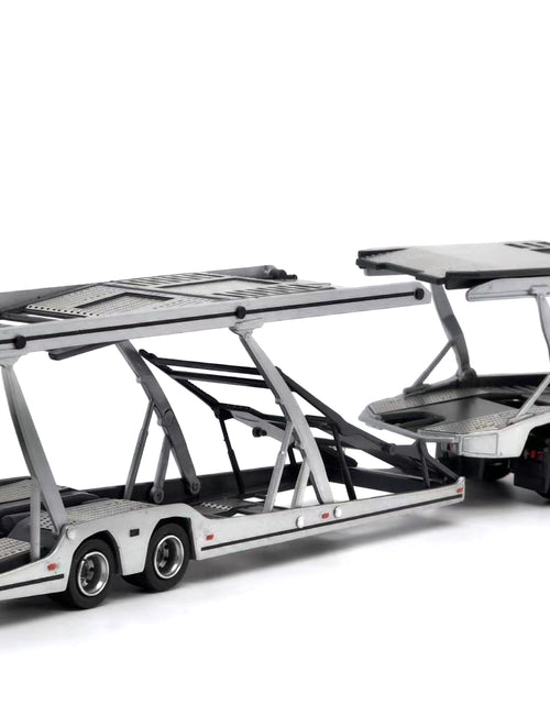 Load image into Gallery viewer, (In Stock) Tiny City - Mercedes-Benz Actros MP5 Transporter (Silver) Model car
