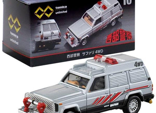 Load image into Gallery viewer, Takara Tomy Tomica Premium Unlimited No.10 Seibu Police Satari 4WD
