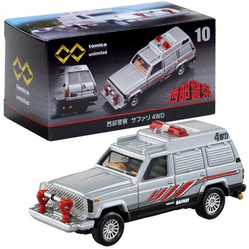 Load image into Gallery viewer, Takara Tomy Tomica Premium Unlimited No.10 Seibu Police Satari 4WD
