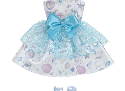 Load image into Gallery viewer, Takara Tomy Licca-chan Dress LW-02 Marine Party Blue Ribbon Outfit Clothes Toy
