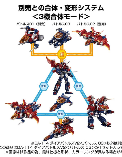 Load image into Gallery viewer, Takara Tomy DIACLONE DA-114 DIA-BATTLES V2 BATTLES 03 #993711
