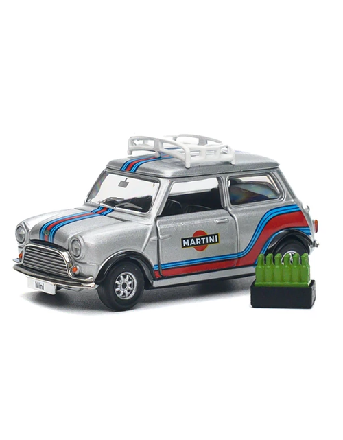 Load image into Gallery viewer, Tiny City Die-cast model Car - Mini Cooper Mk 1 (Silver)
