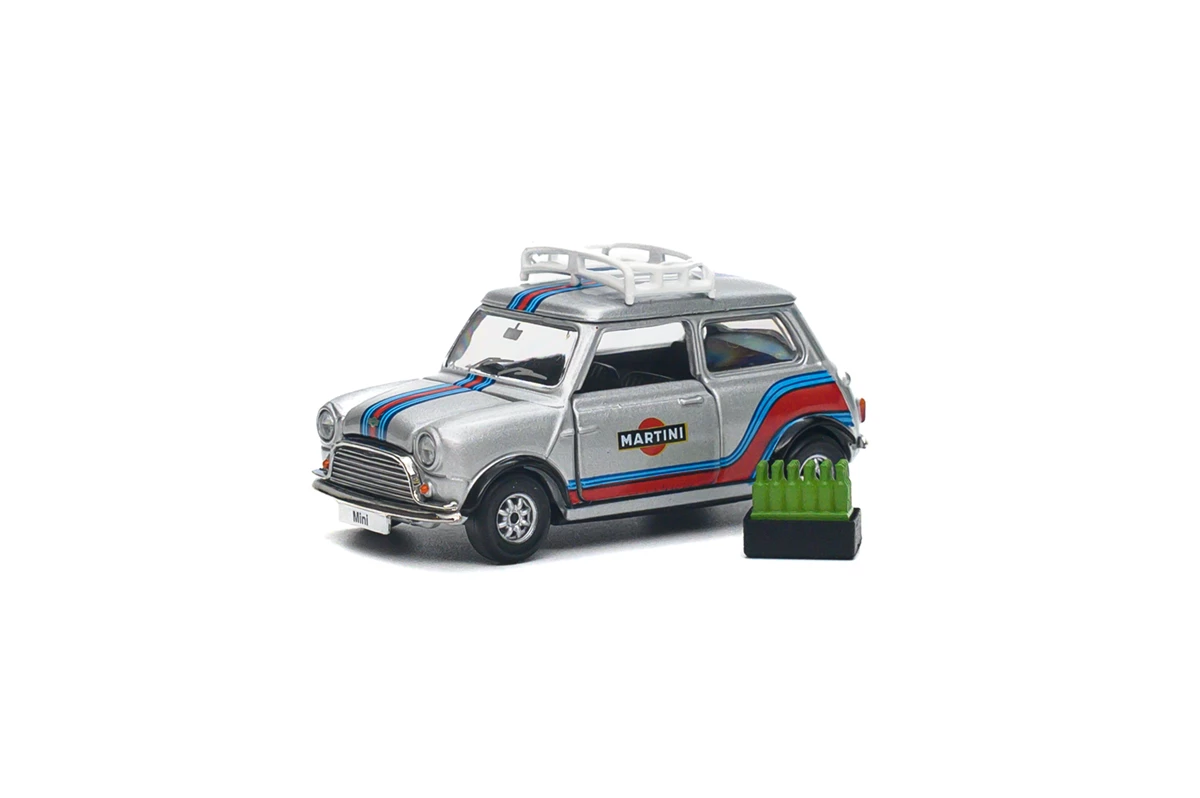 Tiny City Die-cast model Car - Mini Cooper Mk 1 (Silver)