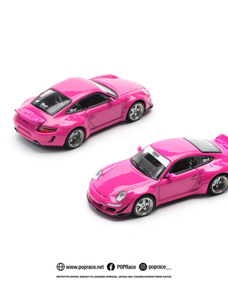 POPRACE 1/64 RWB 997 - PINK Diecast model car