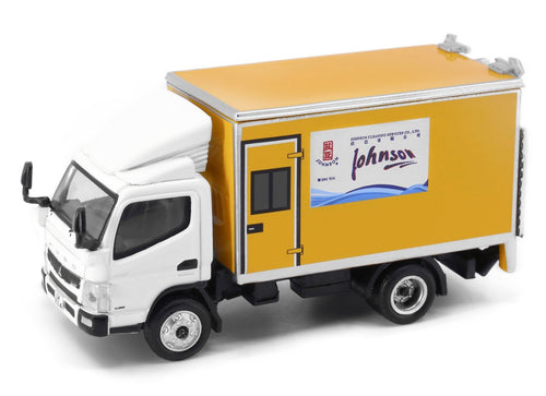 Load image into Gallery viewer, Tiny City Die-cast Model Car - Mitsubishi Fuso Canter Box Lorry Johnson
