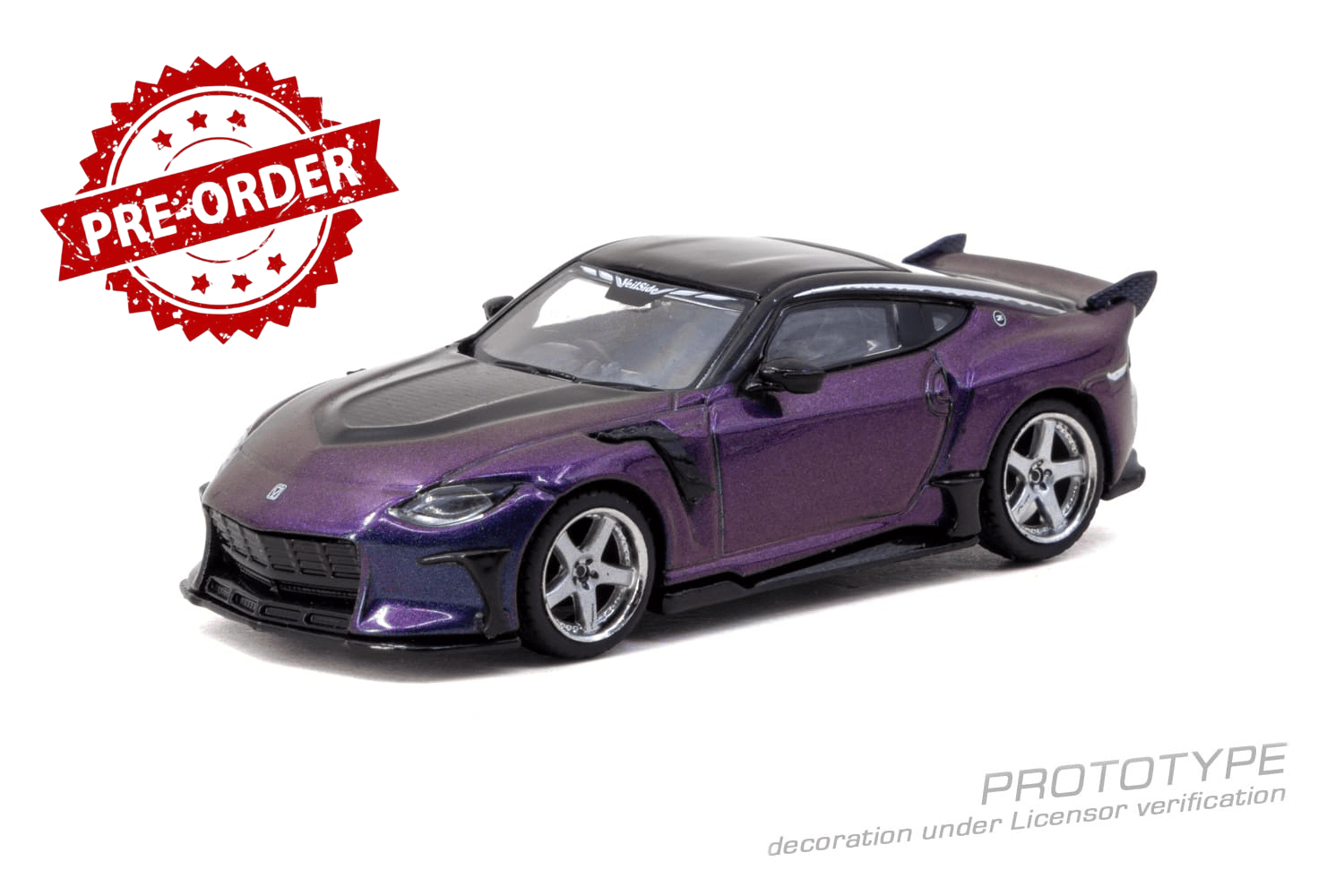 (Pre-order) Tarmac Works 1/64 Nissan VeilSide FFZ400 Fairlady Z Chameleon Purple