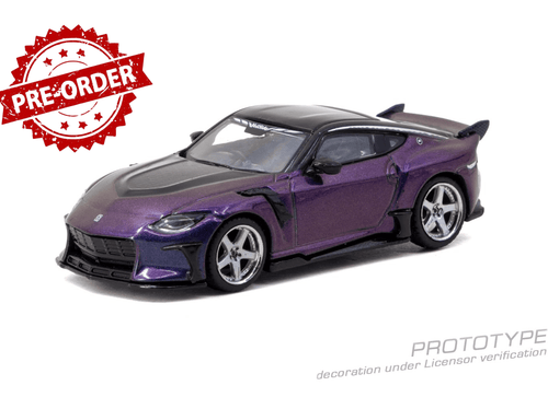 Load image into Gallery viewer, (Pre-order) Tarmac Works 1/64 Nissan VeilSide FFZ400 Fairlady Z Chameleon Purple
