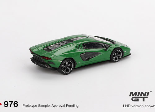 Load image into Gallery viewer, Mini GT #976 Lamborghini Countach LPI 800-4 Verde Medio Model Car
