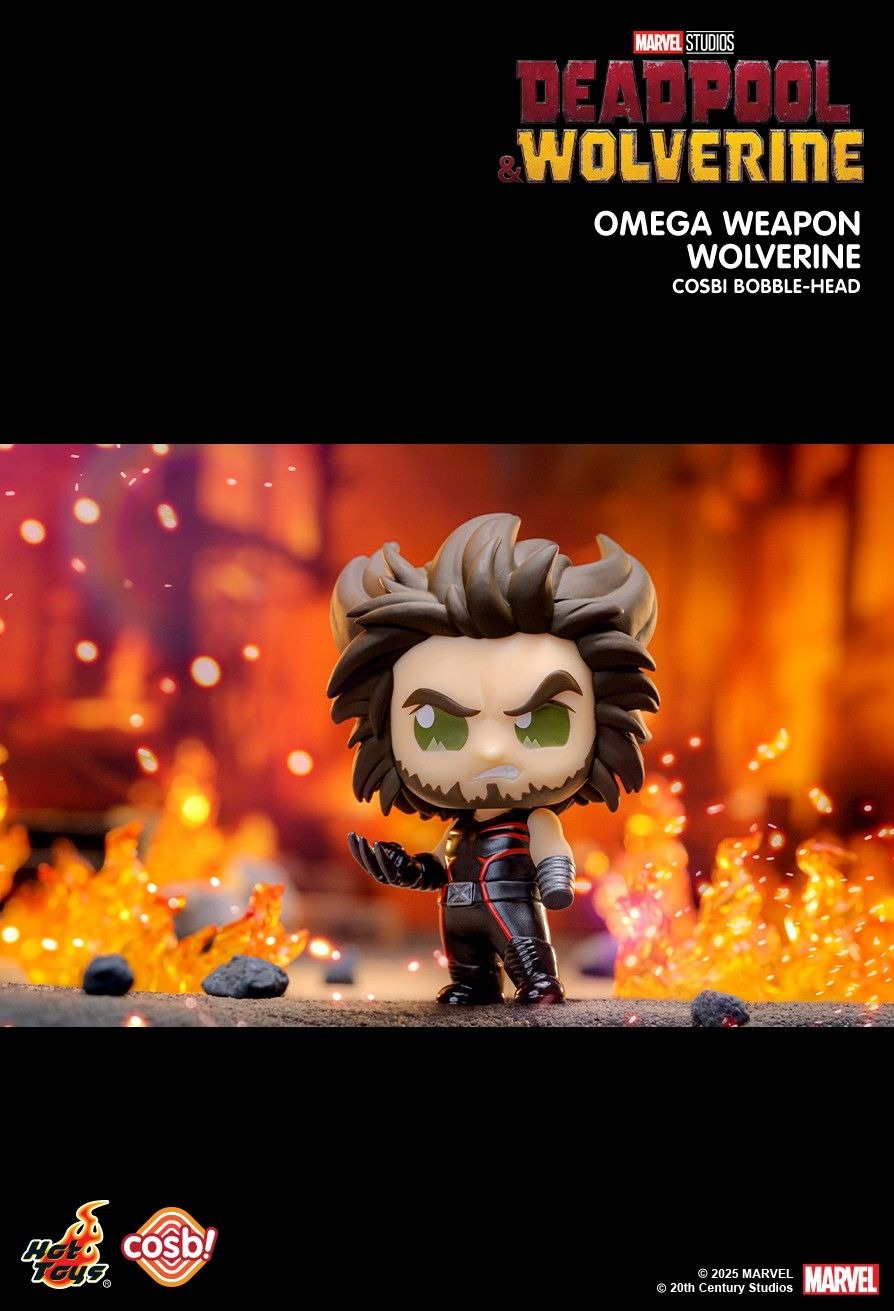 Hot Toys Marvel Deadpool & Wolverine Cosbi Bobble-Head Collection 2 (set of 8)