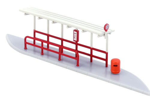 Load image into Gallery viewer, Tiny 1/110 Dioramas Bus Stop Shelter- KMB (Blind Box) (set of 12)
